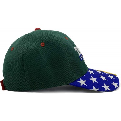 Skullies & Beanies Make America Great Again Donald Trump Cap Hat Unisex Adjustable Hat - 014 Green - CQ18ARCUS4E $9.42