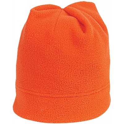 Skullies & Beanies Stretch Fleece Beanie Cap (C900) Hat - Orange - CW111CTPYW9 $17.18