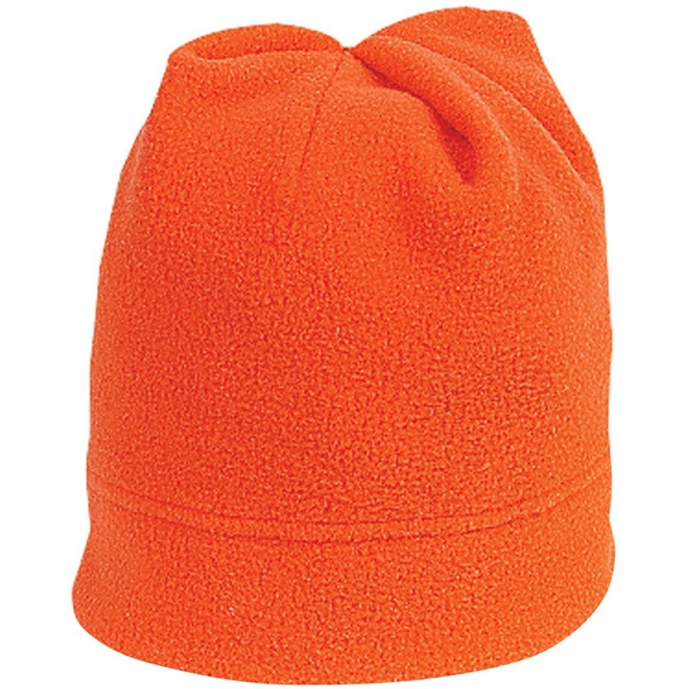 Skullies & Beanies Stretch Fleece Beanie Cap (C900) Hat - Orange - CW111CTPYW9 $6.44