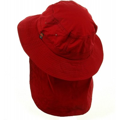 Sun Hats UV 45+ Extreme Vacationer Flap Hats-Red w16s49e - CI111C76RVD $37.05