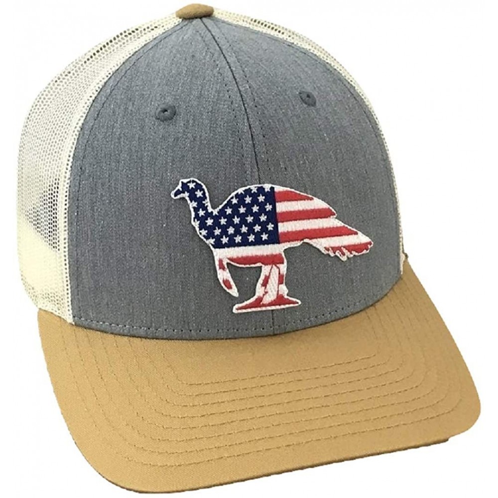 Baseball Caps Old Glory Wary Tom - Adjustable Cap - Smoke/Birch - CZ18W5U4DZQ $33.77