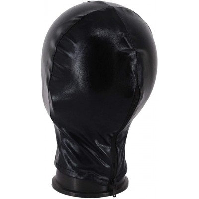 Balaclavas Metallic Cycling Face Neck Mask Hat Ultra Balaclava Hood - Black-cover Eyes - CC18X9UERZS $11.27