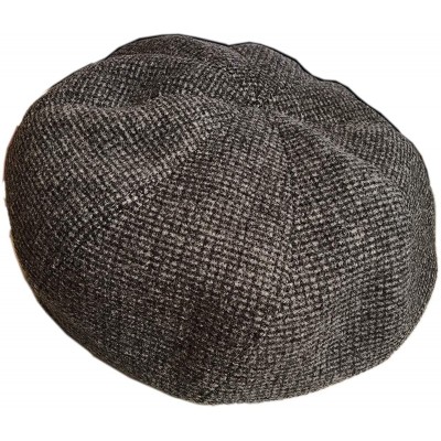 Fedoras Womens Elegant Double Flower 100% Wool Pillbox Hat Fascinator Hat Beanie Hat - J-black - CD18ZYTEZSL $10.41