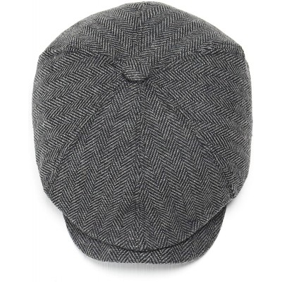 Newsboy Caps Newsboy Hat Cap for Men Women Gatsby Hat for Men 1920s Mens Gatsby Costume Accessories - Gray - C818H4960L5 $13.12