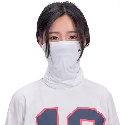 Balaclavas RockBros UPF50+ Balaclava Face Cover- Cool-Feeling Bandana Magic Scarf- Neck Gaiter Unisex - White - CD197Y4S075 $...