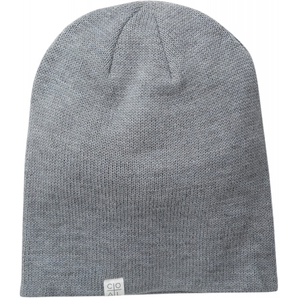 Skullies & Beanies Men's Flt Unisex Beanie Hat - Heather Grey - CP11J28U38R $22.86