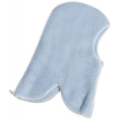 Balaclavas Certified-Organic Merino Balaclava- Double-Layer - Light Blue - C2124LRSLUF $42.09