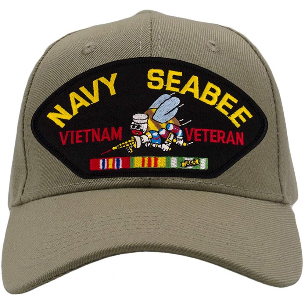 Baseball Caps US Navy Seabee - Vietnam War Veteran Hat/Ballcap Adjustable One Size Fits Most - CB18K3T0GAU $25.49