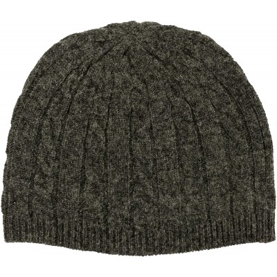 Skullies & Beanies Mongolian Cashmere Wool Beanie Hat JD Love Women's Mongolian Luxurious 9"X 7.5" Grey - C011HI1A6VD $20.96