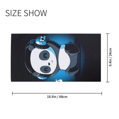 Balaclavas Balaclava Marijuana Cannabis Motorcycling Skateboarding - White And Black Panda Animal Headphones Music - CS1932C6...