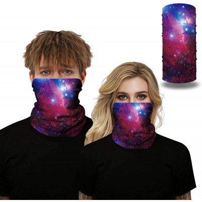 Balaclavas Seamless Face Mask Neck Gaiter Protection Windproof Face Mask Scarf - Galaxy37 - CP197SLT56I $14.09