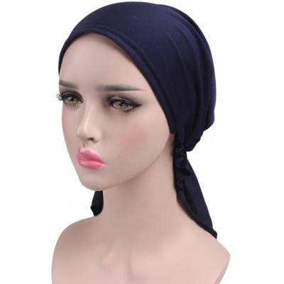 Skullies & Beanies 3 Pack Women Chemo Hat Beanie Scarf Turban Headwear for Cancer Patients - 5c - C6184ZDNNCR $25.20