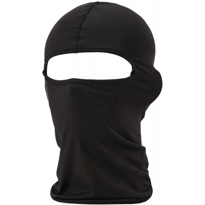 Balaclavas Balaclava Outdoor Breathable Face Mask Windproof Sports Cap - Black - CN17YIYKH7S $12.11