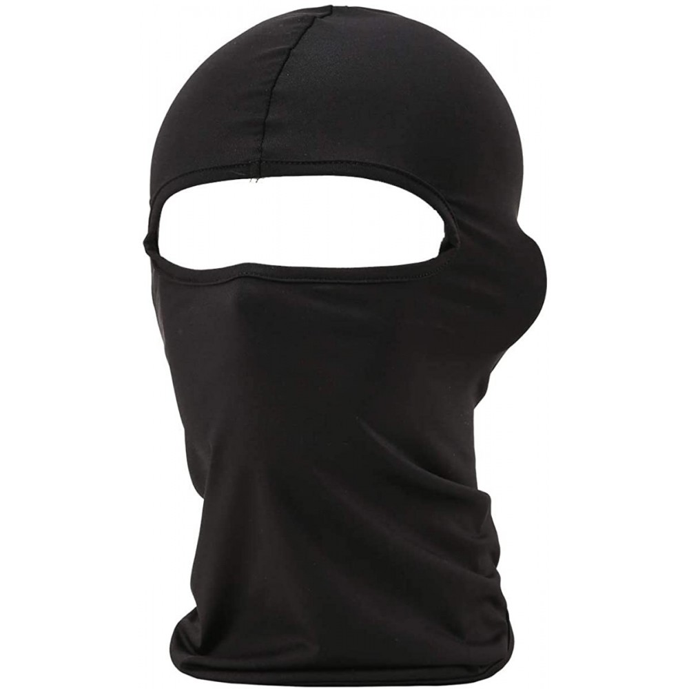 Balaclavas Balaclava Outdoor Breathable Face Mask Windproof Sports Cap - Black - CN17YIYKH7S $12.11