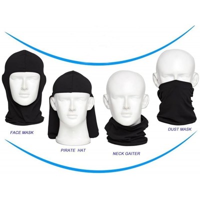 Balaclavas Balaclava Outdoor Breathable Face Mask Windproof Sports Cap - Black - CN17YIYKH7S $12.11