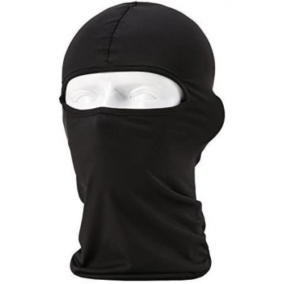 Balaclavas Balaclava Outdoor Breathable Face Mask Windproof Sports Cap - Black - CN17YIYKH7S $12.11