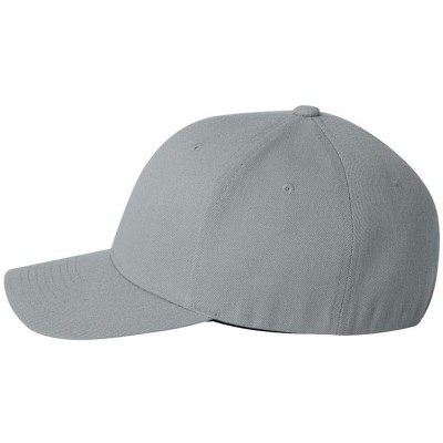 Baseball Caps Men's Wool Blend Hat - Gray - CP11NW6J9RV $12.77
