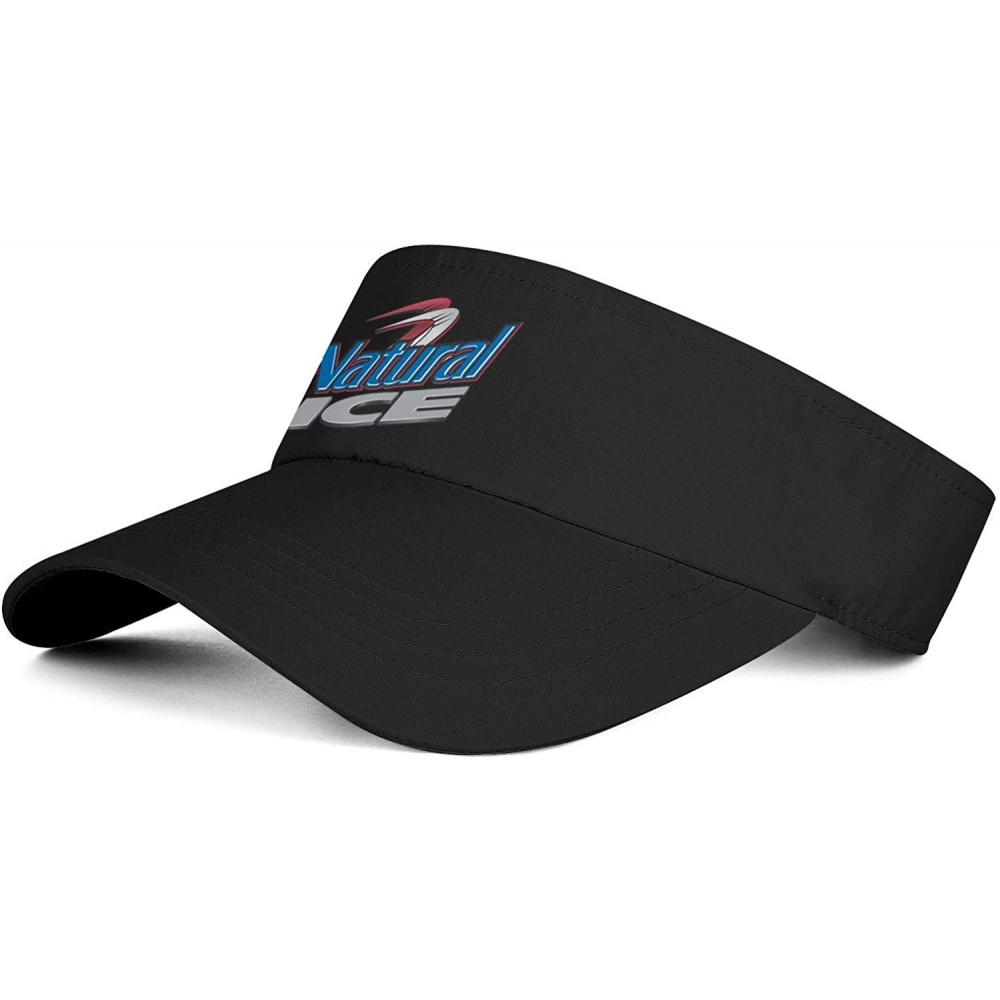 Visors Sports Visor Hats Michelob-Ultra- Men Women Sport Sun Visor One Size Adjustable Cap - Black-20 - C218WIKYM20 $15.81