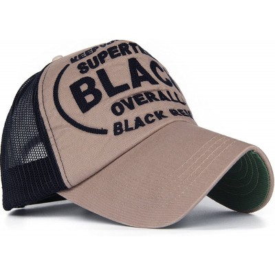 Baseball Caps Mesh Back Baseball Cap Trucker Hat 3D Embroidered Patch - Color5-3 - C111Y5D5D6B $11.76