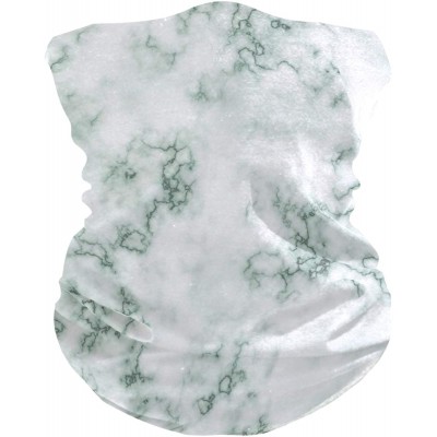 Balaclavas Texture Gaiters Seamless Recreation - Aqua Marble - C3197QECE9E $13.88