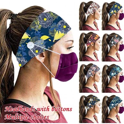 Headbands Elastic Headbands Workout Running Accessories - C-1 - CT198487I5Y $6.66