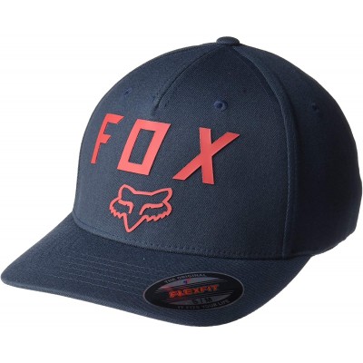 Sun Hats Men's Number 2 Flexfit Hat - Navy/Red - C018ROZ2QMI $57.37