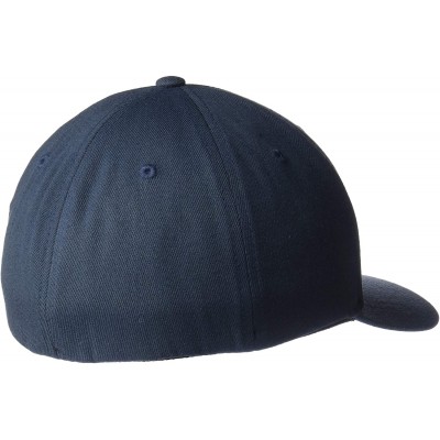 Sun Hats Men's Number 2 Flexfit Hat - Navy/Red - C018ROZ2QMI $57.37