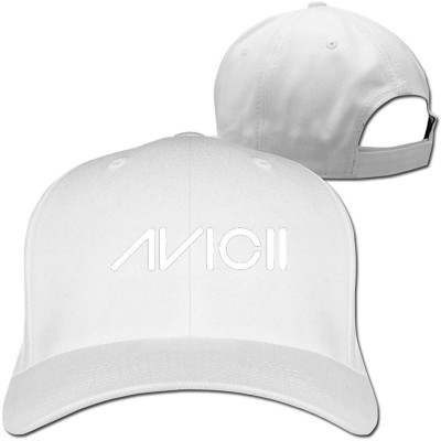 Baseball Caps Baseball Caps Avicii Golf Dad Hat Mans Woman Vintage Snapbacks Cap Black - White - C418S57CTTY $8.41