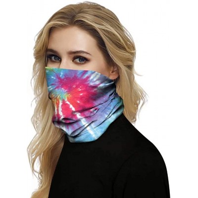 Balaclavas Reusable Face Mask Bandanas for Men Women- Seamless Neck Gaiter Headband- Dust Wind UV Sun Face Cover - C31982UQTS...