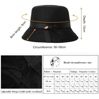 Sun Hats Packable UPF Straw Sunhat Women Summer Beach Wide Brim Fedora Travel Hat 54-59CM - 00705_beige - C818RL7874T $18.22