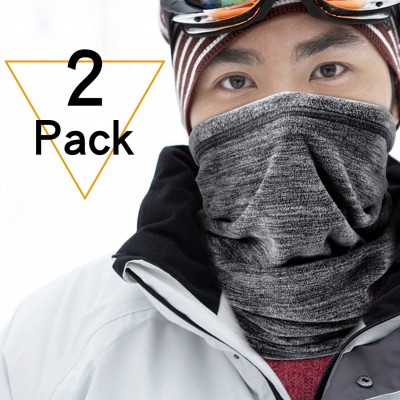 Balaclavas Neck Warmer Gaiter- Polar Fleece Ski Face Mask Cover for Winter Cold Weather & Keep Warm - C8187IL6288 $13.02