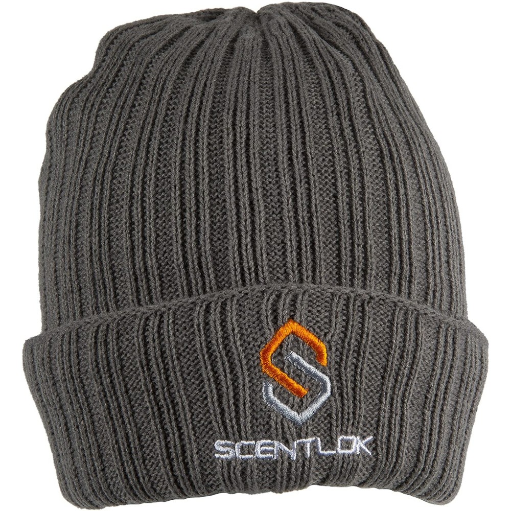 Skullies & Beanies Men's Carbon Alloy Knit Cuff Beanie - Charcoal - CC11ZTJU1VH $14.06