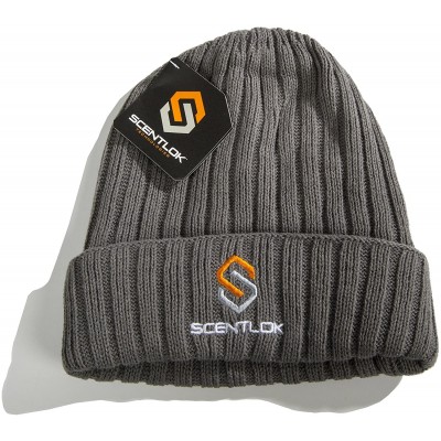 Skullies & Beanies Men's Carbon Alloy Knit Cuff Beanie - Charcoal - CC11ZTJU1VH $14.06