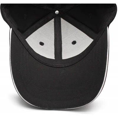 Baseball Caps Unisex Man Baseball Hat Hip Hop Adjustable Mesh Captain-Peterbilt-tiucks-Flat Cap - Black - CW18AHC96HL $14.88