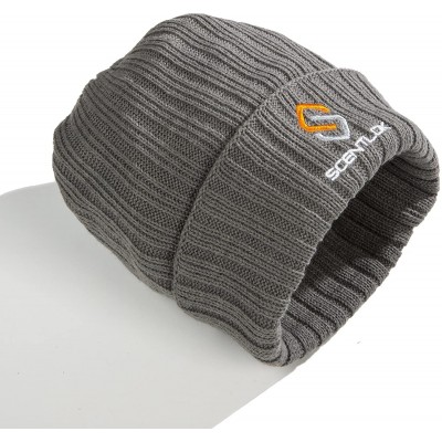 Skullies & Beanies Men's Carbon Alloy Knit Cuff Beanie - Charcoal - CC11ZTJU1VH $14.06