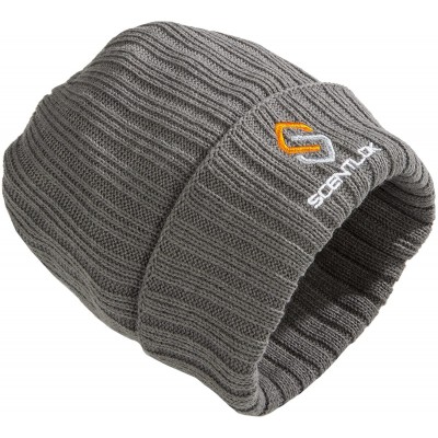 Skullies & Beanies Men's Carbon Alloy Knit Cuff Beanie - Charcoal - CC11ZTJU1VH $14.06