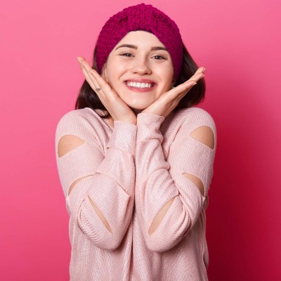 Cold Weather Headbands Headbands Warmers Accessories Scrunchies - Candy Colors - CQ1943CHGKI $10.70