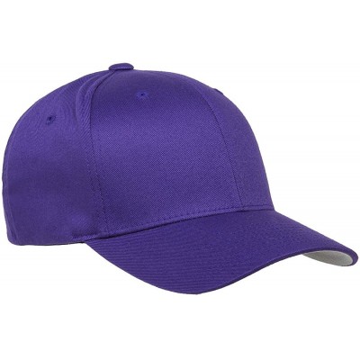 Baseball Caps Men's Athletic Baseball Fitted Cap - Purple - CG192X98IIE $11.98