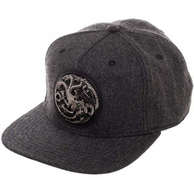 Baseball Caps Game Of Thrones House Snapback Hat - House Targaryen - CW18IA3WDD0 $16.91