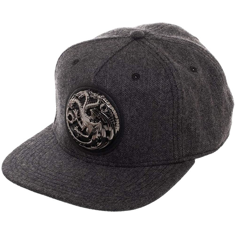 Baseball Caps Game Of Thrones House Snapback Hat - House Targaryen - CW18IA3WDD0 $16.91