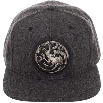 Baseball Caps Game Of Thrones House Snapback Hat - House Targaryen - CW18IA3WDD0 $16.91