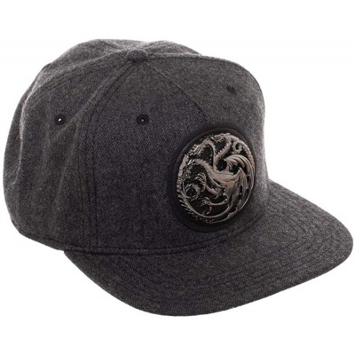 Baseball Caps Game Of Thrones House Snapback Hat - House Targaryen - CW18IA3WDD0 $16.91