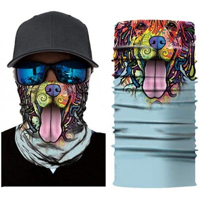 Balaclavas Seamless Bandana Protection Headwear Balaclava - Lion-03 - CV197X9IOMS $10.35