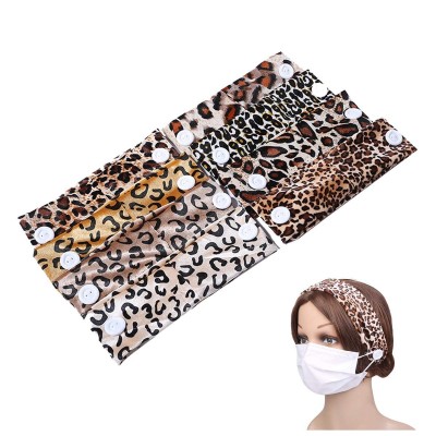 Cold Weather Headbands Leopard Print Headband for Women - Wide Striped Headbands Cheetah Hairband Hair Hoops Accessories Head...