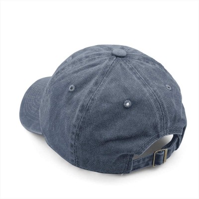 Baseball Caps Unisex Make America Great Again MAGA Vintage Adjustable Baseball Cap Denim Dad Hat - Navy - CQ18OSTUH4D $9.44