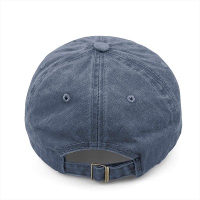 Baseball Caps Unisex Make America Great Again MAGA Vintage Adjustable Baseball Cap Denim Dad Hat - Navy - CQ18OSTUH4D $9.44