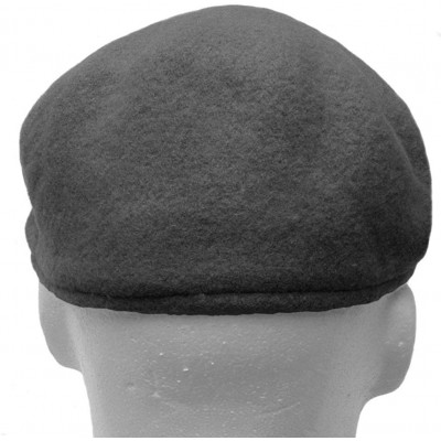 Newsboy Caps 100% Wool Ivy Cap Newsboy Hat Cabbie Golf Flat Driving Crushable - Navy - CM185AU37Q4 $8.43