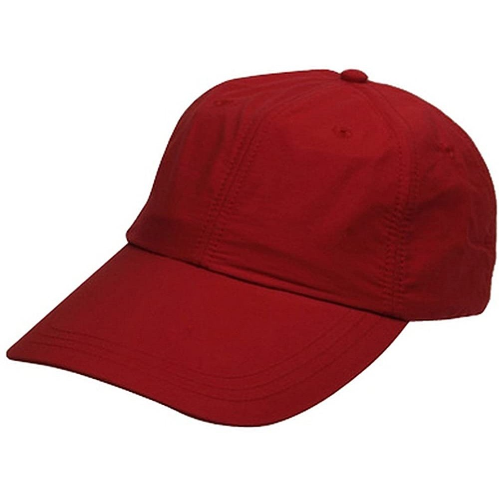 Baseball Caps UV 45+ Sunshields Caps-Nautical Red - CT111GHY01N $16.16
