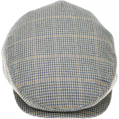 Newsboy Caps Newsboy Hats Men Flat Cap Gatsby Snap Classic Herringbone Twill Vintage 8 Panel Hat - Plaid02(85123 - CF18A798YO...