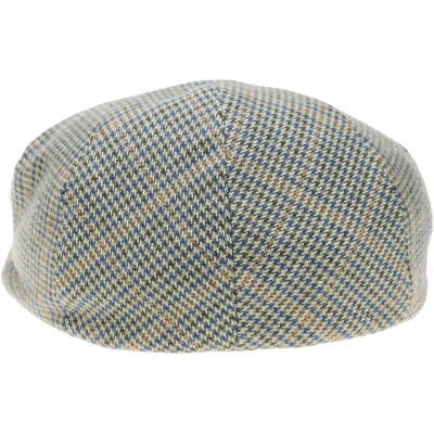 Newsboy Caps Newsboy Hats Men Flat Cap Gatsby Snap Classic Herringbone Twill Vintage 8 Panel Hat - Plaid02(85123 - CF18A798YO...
